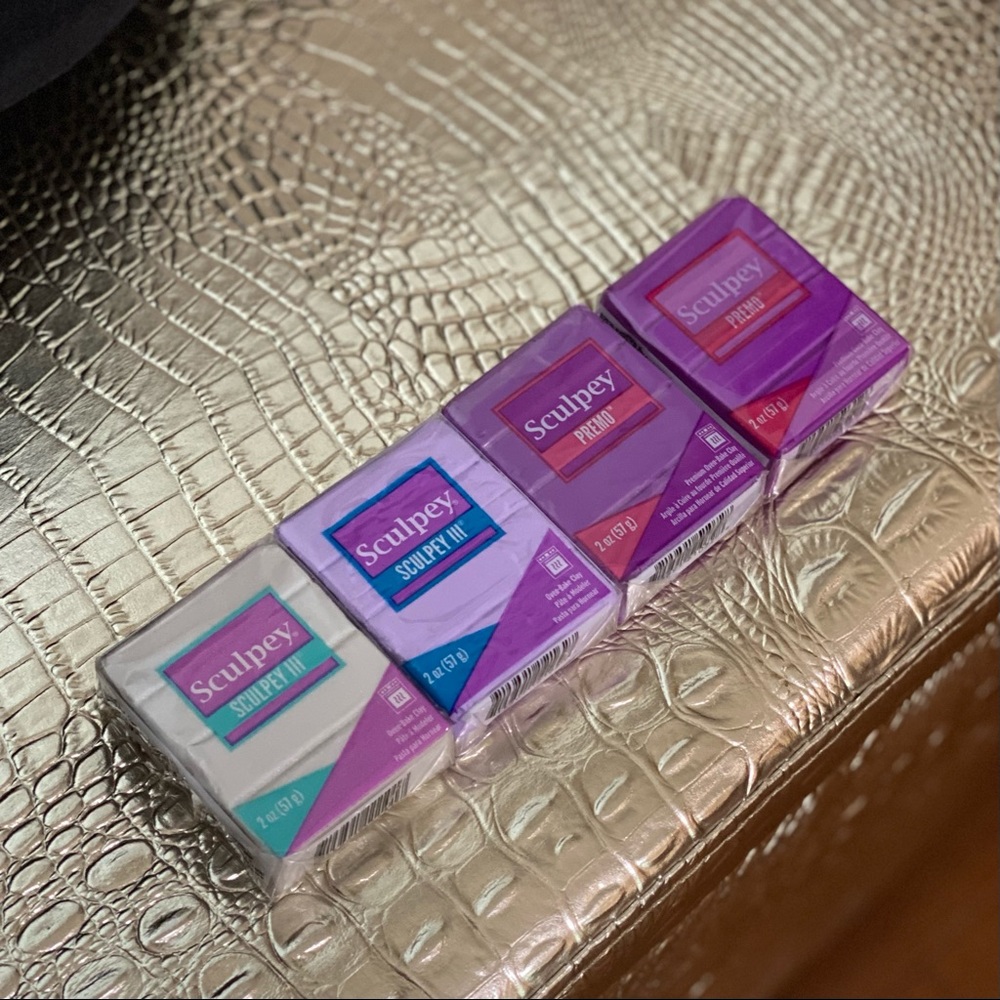 Sculpey Clay set of 4